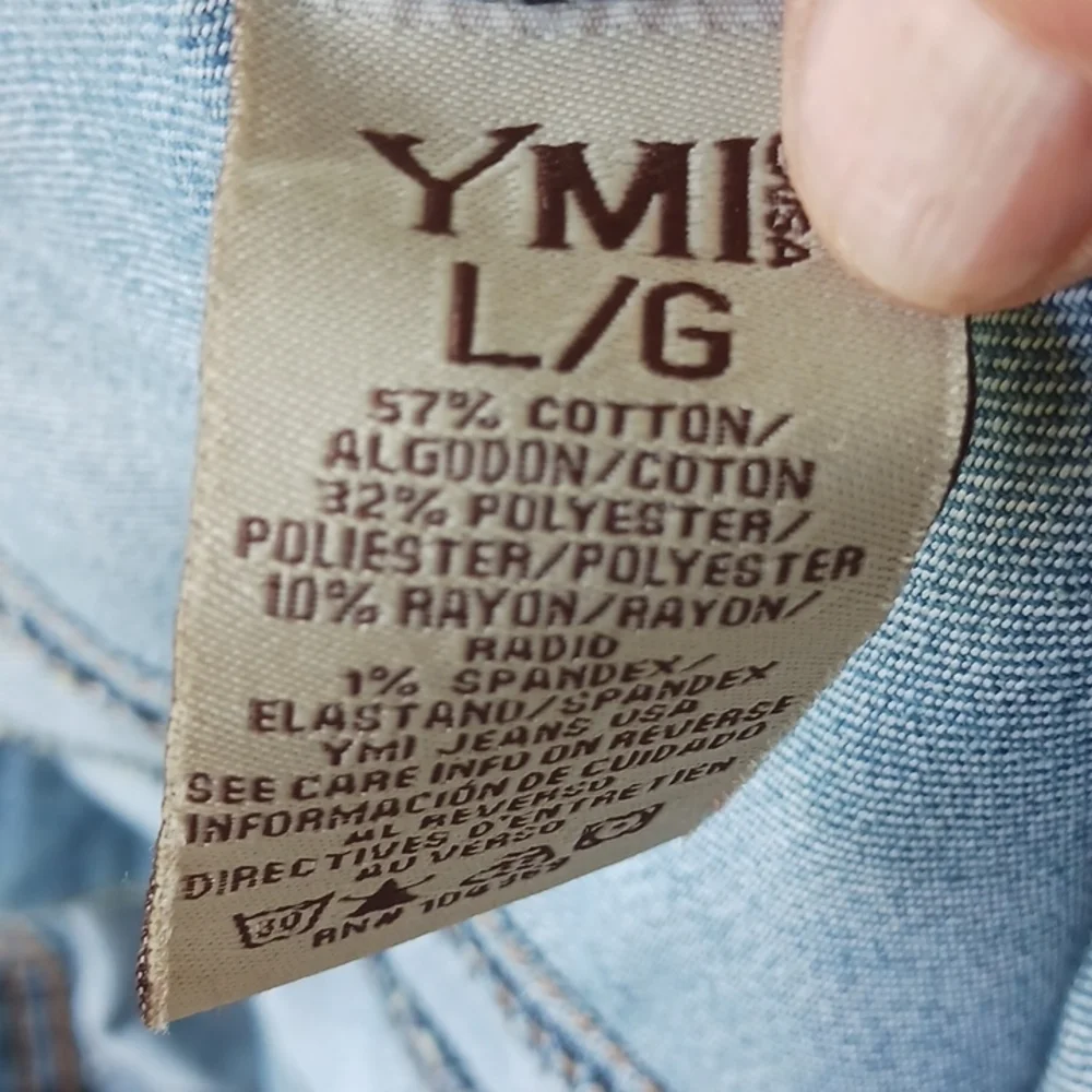 YMI Jeans youth girls stretch vest size L